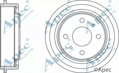 APEC BRAKING drm9121 -  Тормозной барабан